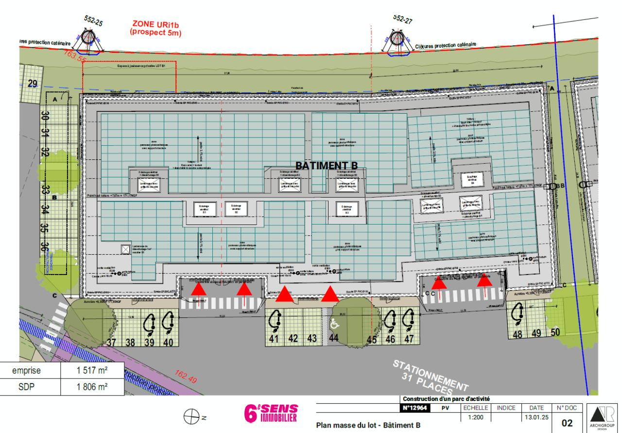 Local d'activité Pierre-Bénite 3278m² Vente local d'activité Pierre-Bénite Rhône OVACT2530438 5